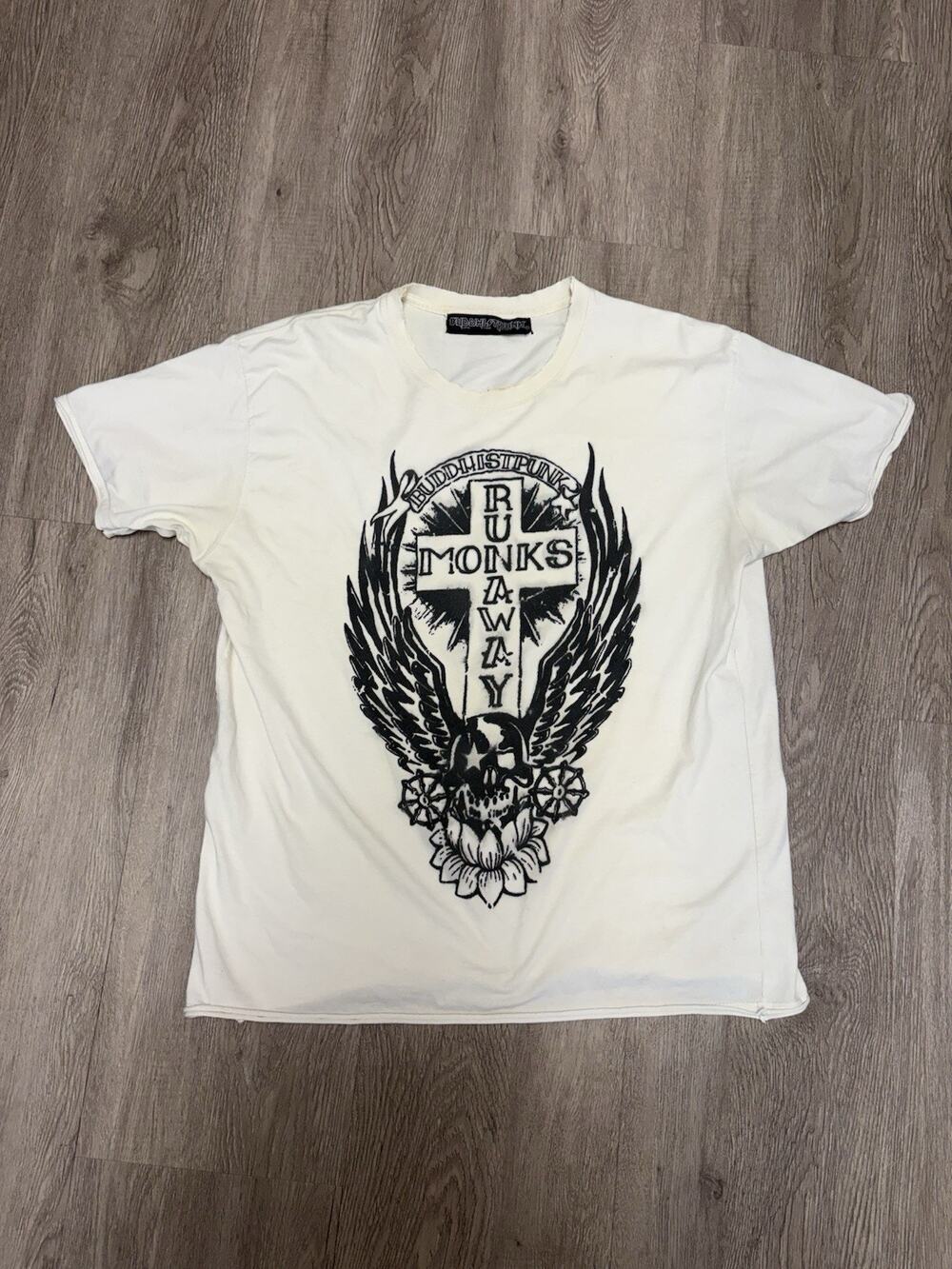 Vintage RARE Buddhist Punk T shirt